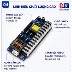 Bo kích đèn Beam 200W 230W 260W 280W  295W bo mạch nguồn kích bóng linh kiện thay thế đèn sân khấu 5