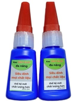 Combo 2 lọ keo OILY GLUE dán sắt gỗ gốm dày dép cao su 9