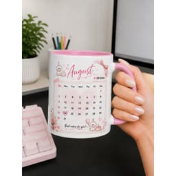 Ly cốc sứ quà tặng CÁ NHÂN HÓA 2 MẶT in hình theo yêu cầu đánh dấu lịch sinh nhật, kỉ niệm ngày cưới bạn bè người yêu 7