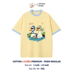 [9kg-100kg]  Áo thun gia đình, áo nhóm Unisex in ANIMAILS ISEE VN form rộng vừa cotton 4 chiều Premium thoáng mát 2