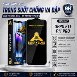 Kính cường lực Oppo F11, F11 pro cao cấp thế hệ mới full màn miếng dán bảo vệ màn hình điện thoại 1