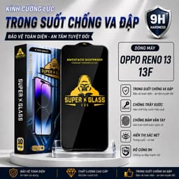 Cường lực Oppo Reno 13F, Reno 13 full màn | Miếng kính dán bảo vệ màn hình đt 1