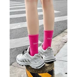 Tất Pilates Yoga Chống Trơn Trượt Đế Silicon Cotton Co Giãn Êm Chân Thoáng Khí Tập Gym Barre Freesize 3