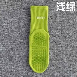 Tất Pilates Yoga Chống Trơn Trượt Đế Silicon Cotton Co Giãn Êm Chân Thoáng Khí Tập Gym Barre Freesize 5