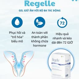 [ HỘP 6 TUÝT ] Gel vùng kín REGELLE Ngưn ngừa vi khuẩn, cung cấp độ ẩm phụ khoa 3