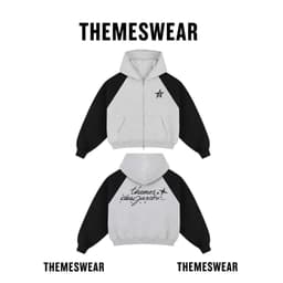 [DEAL Mở Bán] Hoodie Themeswear Tráng Gương Nỉ Chân Cua From Boxy. 1