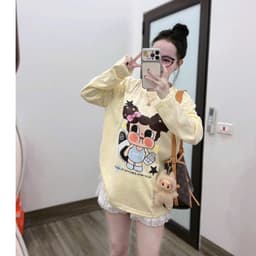 Áo Thun giấy hàng L1 chuẩn đẹp, Áo thun giấy cao cấp form rộng AP0413 3
