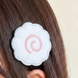 Miếng Dán Cố Định Tóc Mái Họa Tiết Đồ Ăn Dễ Thương, Miếng Dán Tóc Rửa Mặt Makeup Khóa Dán Velcro Mềm Mại_LavyeCo. 8