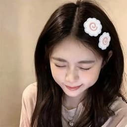 Miếng Dán Cố Định Tóc Mái Họa Tiết Đồ Ăn Dễ Thương, Miếng Dán Tóc Rửa Mặt Makeup Khóa Dán Velcro Mềm Mại_LavyeCo. 7