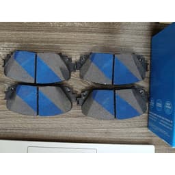 Má Phanh (Bố Thắng) Trước  Toyota Vios (2008 - 2021) - Bản má trước + sau dùng đĩa hàng Bendix 4