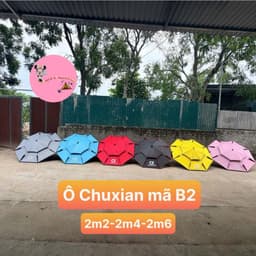 Ô Dù Câu Cá Che Mưa Nắng, Dã Ngoại CHUXIAN Mã B2 Đủ Màu, Nhiều Size, 2 Tầng Tiện Lợi, PH_FIS 1