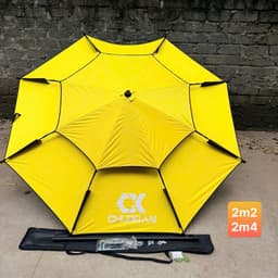 Ô Dù Câu Cá Che Mưa Nắng, Dã Ngoại CHUXIAN Mã B2 Đủ Màu, Nhiều Size, 2 Tầng Tiện Lợi, PH_FIS 9