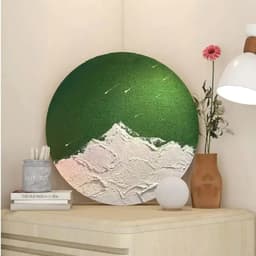 Cát Trắng Tinh Khiết Trầm Tích Thạch Anh Trộn Màu Acrylic Vẽ Tranh Đắp Nổi 3D Chuẩn Tông Hạt Mịn 9