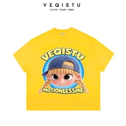 Áo Thun BOXY Local Brand VEQISTU "Baby", Áo Thun Boxy Form Rộng Unisex  250Gsm Cotton 8