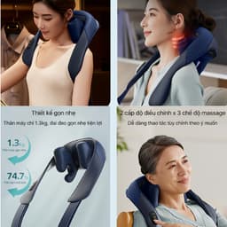 MÁY MASSAGE CỔ VAI GÁY PHILIPS PPM3522 VÀ PPM5202 ,BẢO HÀNH 12TH 4