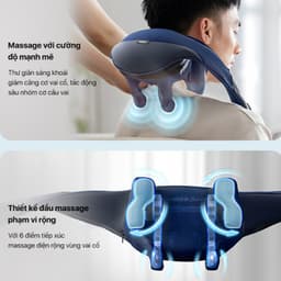 MÁY MASSAGE CỔ VAI GÁY PHILIPS PPM3522 VÀ PPM5202 ,BẢO HÀNH 12TH 3