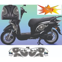 Tem dán xe DAT BIKE - ERA E1 - ERA E2 - Tem Trống Đồng đẹp , dễ dán có nhiều màu lựa chọn 2