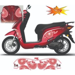 Tem dán xe DAT BIKE - ERA E1 - ERA E2 - Tem Trống Đồng đẹp , dễ dán có nhiều màu lựa chọn 4