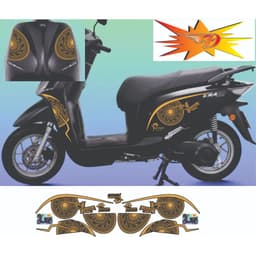 Tem dán xe DAT BIKE - ERA E1 - ERA E2 - Tem Trống Đồng đẹp , dễ dán có nhiều màu lựa chọn 5