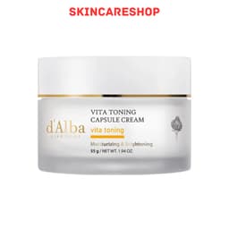 Kem Dưỡng Trắng Da d'Alba Vita Toning Capsule Cream 55g SKINCARESHOP 1
