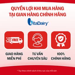 Sữa Pha Sẵn Oggi Gold VitaDairyThùng 48 Hộp Cho Trẻ Suy Dinh Dưỡng Hỗ Trợ Tăng Cân & Phát Triển 5