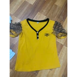 (cũ) Combo 2 cái áo cộc tay cũ second hand điệu đà nữ tính 3