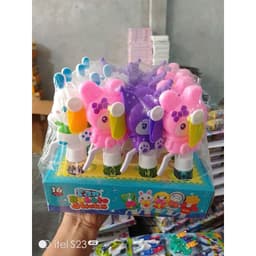 Sĩ khay 16 chiếc quạt bóp, kèm xà thối bóng, hình siêu  kute 4