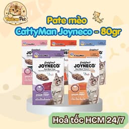 Pate Dinh Dưỡng Cho Mèo CattyMan Joyneco 60gr Thịt Thật Chính Hãng | YLP Market 1