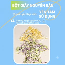 BELGI Giấy xoắn xoăn nhiều màu sắc lót chuồng cho hamster thấm hút gấp 3 lần, không bụi thoáng khí 2