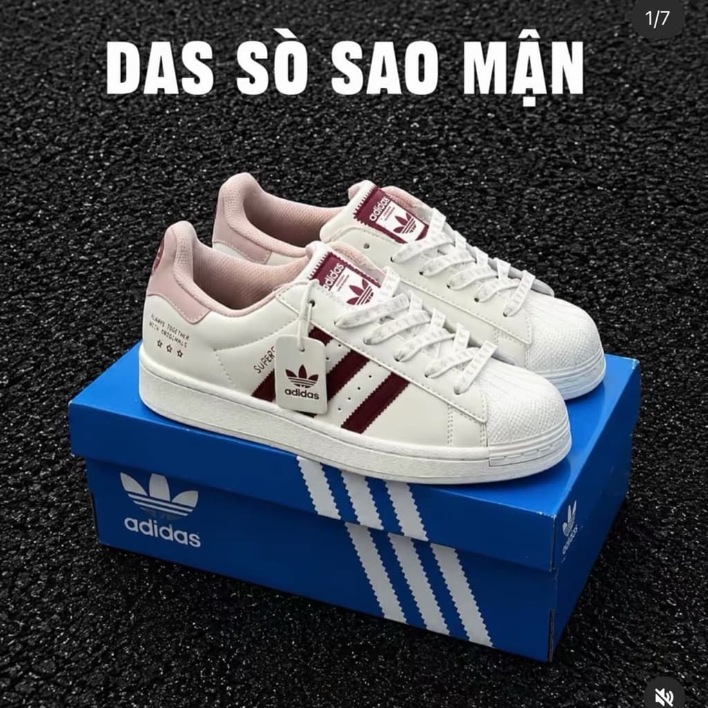 [Ảnh Thật] Box bv, Sneaker Star Sò Mận Cao Cấp
