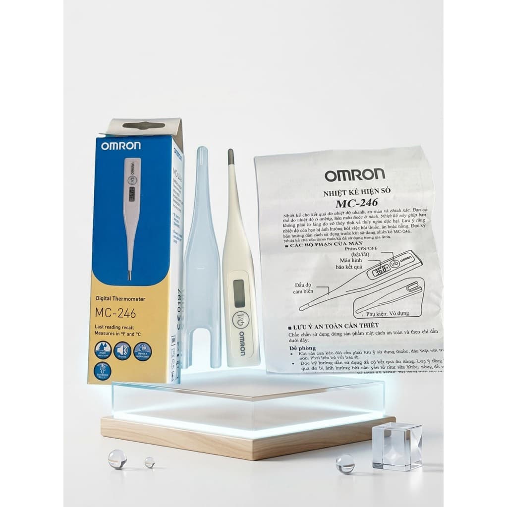 Nhiệt kế điện tử Omron MC- 246