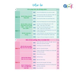 Sách - Combo Vở Ô Li Bài Tập Về Nhà Toán Lớp 5 - Có Mã QR Video Bài Giảng Từng Tiết Học (Qbooks) 4