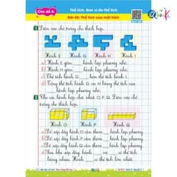 Sách - Vở Ô Li Bài Tập Về Nhà Toán Lớp 5 - Quyển 3 (Theo Từng Tiết Học) - Có Mã QR Video Bài Giảng của Qbooks 4
