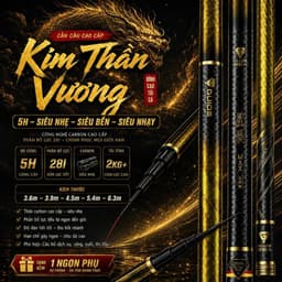 Cần Câu Guide Kim Thần Vương 5H Chuyên Săn Hàng, Thi Đấu Cho anh em. 1