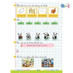 Sách - Vở Bài Tập Về Nhà Tiếng Việt Lớp 1 - Quyển 2 (Phiên Bản Mới Có Video Bài Giảng) 5