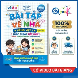 Sách - Vở Bài Tập Về Nhà Tiếng Việt Lớp 1 - Quyển 3 (Phiên Bản Mới Có Video Bài Giảng) 1