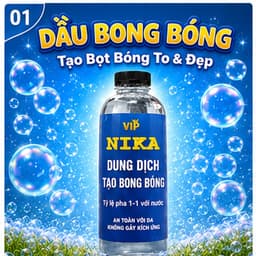 Dầu bong bóng NIKA dung dịch tạo bong bóng dùng cho máy phun bong bóng sân khấu, tiệc cưới, sự kiện 1