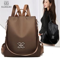 Balo Nữ Đi Học, Đi Chơi Chất Liệu Vải Dù Chống Thấm Đựng Máy Tính Bảng ZAMANI Có Tay Xách B0012 2