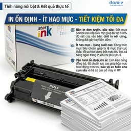 Hộp Mực Starink 26A CF226A Cho HP M402N M402D M402DN M402DW M426 Bản In Sắc Nét Bền Đẹp 2