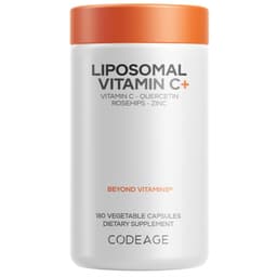 Codeage Liposomal Vitamin C 1500mg Kèm Kẽm Zinc 180 Viên Nhập Mỹ 1