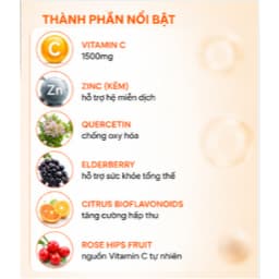 Codeage Liposomal Vitamin C 1500mg Kèm Kẽm Zinc 180 Viên Nhập Mỹ 5