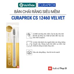 Bàn chải đánh răng CS 12460 Velvet CURAPROX Thụy Sĩ 1
