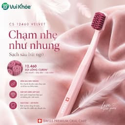 Bàn chải đánh răng CS 12460 Velvet CURAPROX Thụy Sĩ 6