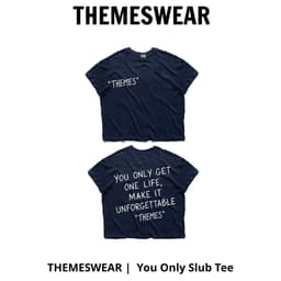 ÁO THUN THEMESWEAR YOU ONLY SLUB TEE – CHẤT XƯỢC THOÁNG MÁT 4