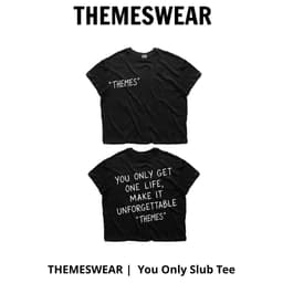 ÁO THUN THEMESWEAR YOU ONLY SLUB TEE – CHẤT XƯỢC THOÁNG MÁT 3