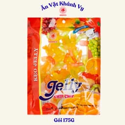Kẹo Dẻo Chip Hải Hà Jelly Hương Trái Cây Gói 100g - 175g - HÀNG CHÍNH HÃNG 4