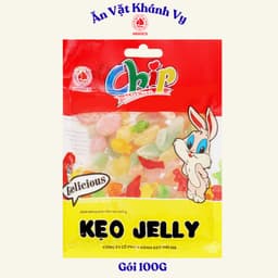 Kẹo Dẻo Chip Hải Hà Jelly Hương Trái Cây Gói 100g - 175g - HÀNG CHÍNH HÃNG 3
