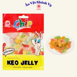 Kẹo Dẻo Chip Hải Hà Jelly Hương Trái Cây Gói 100g - 175g - HÀNG CHÍNH HÃNG 1