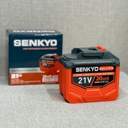 Pin 20 Cell SENKYO PROMAX, Kèm Sạc Nhanh 2.0A, Dung Lượng 10Ah, Có Cổng Sạc USB, Type C, Có Đèn Báo Pin 7