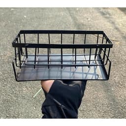 Giá Để Đồ Rửa Chén Bát Nhựa Sơn Tích Điện Chống Rỉ - Kệ Đựng Đồ Bồn Rửa Bát Tiện Lợi Kèm Khay Hứng Nước 8